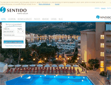 Tablet Screenshot of hotelportosoller.com